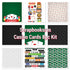 Scrapbooksrus CASINO CARDS KIT 12"x12" Scrapbook Paper Diecuts 8pc