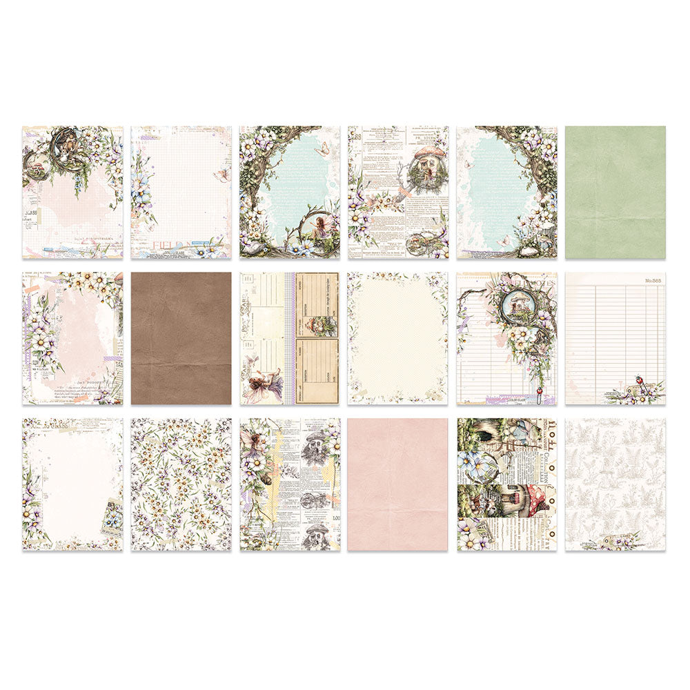 49 and Market THE LOOKING GLASS 6”X8” Collection Paper Pack