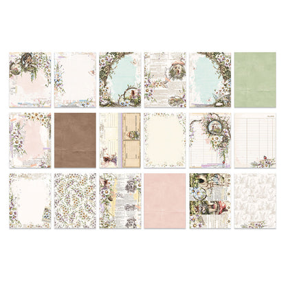 49 and Market THE LOOKING GLASS 6”X8” Collection Paper Pack