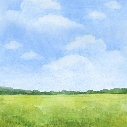 Scrapbook Customs COW DS Watercolor 12&quot;X12&quot; Scrapbook Paper