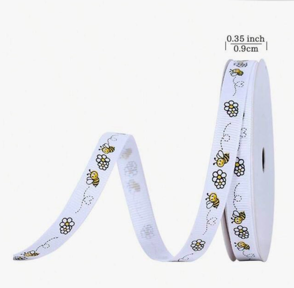 Scrapbooksrus HONEY BEE Ribbon 1 yard