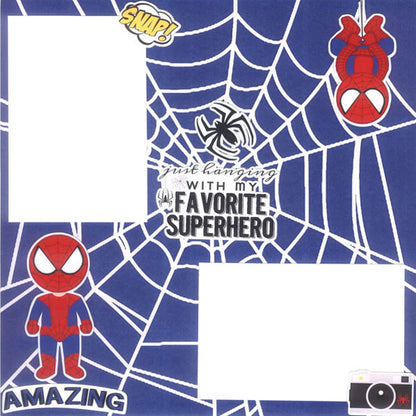 Superhero SPIDER KID 12”X12” Scrapbook Kit
