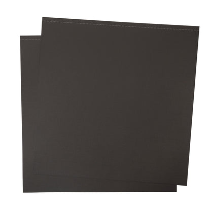 Colorbok 12”x12” Textured Cardstock MIDNIGHT BLACK 30 Sheets
