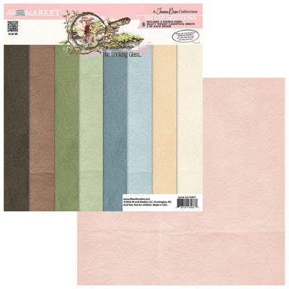 49 and Market THE LOOKING GLASS 12”X12” Solids Cardstock Pack