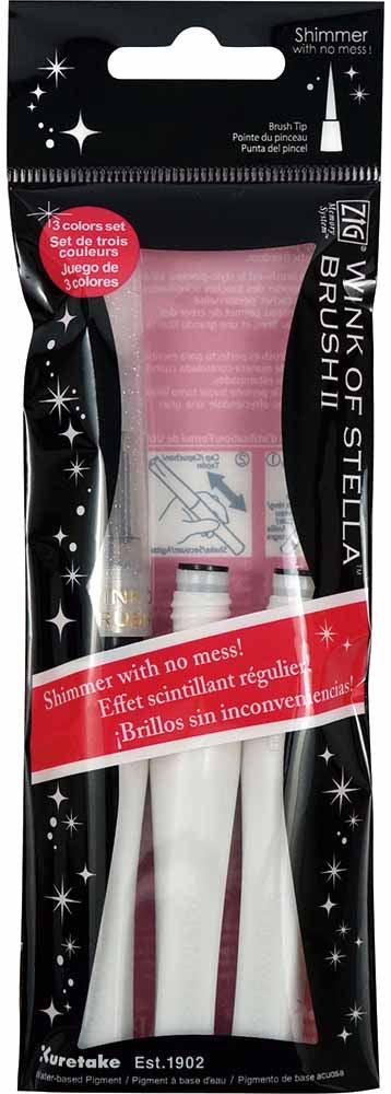 Zig Shimmer CLEAR Wink of Stella Shimmer Brush II