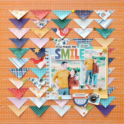 Shimelle Main Character Energy BRIGHT FUTURE 12"X12" Scrapbook Paper