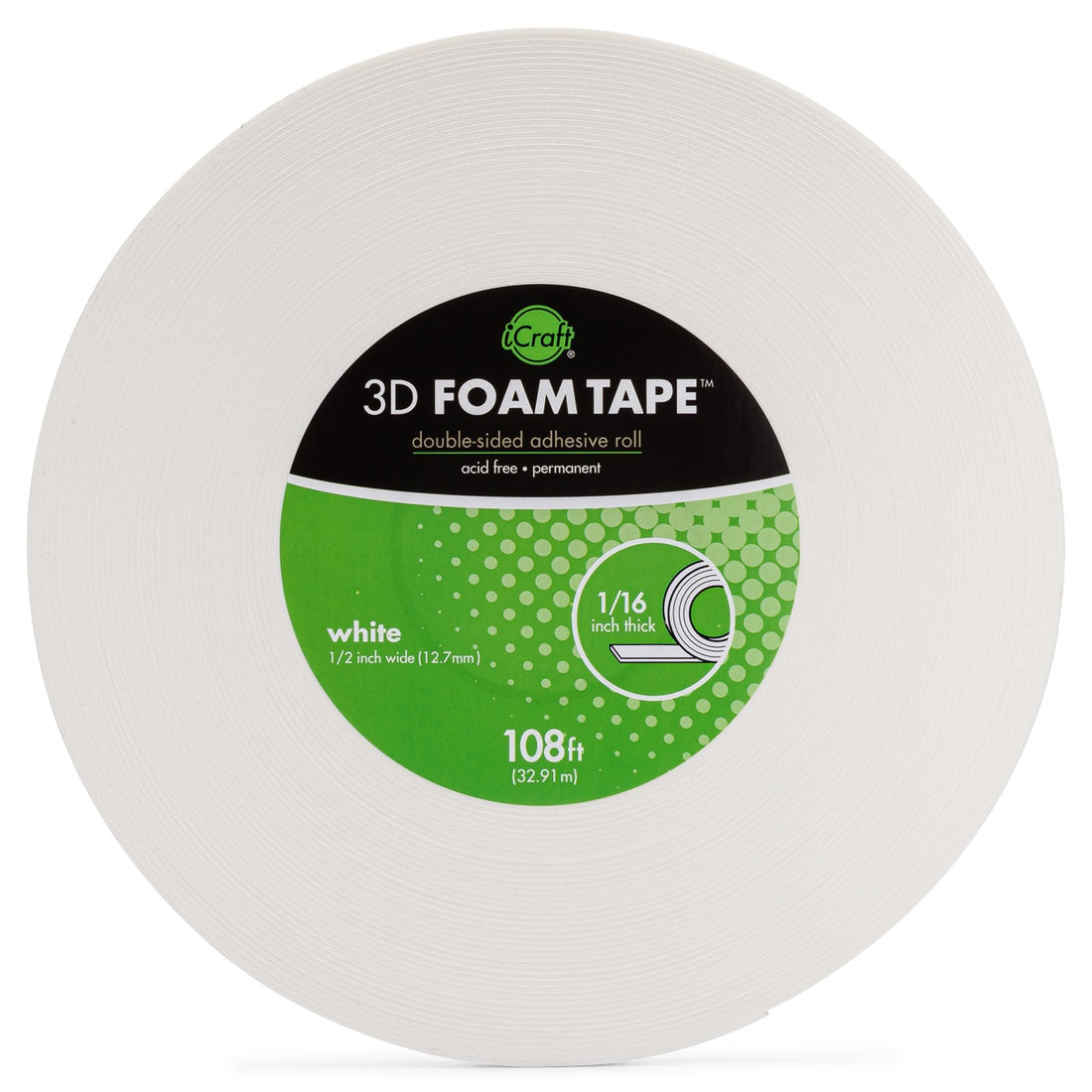 ICraft 3D FOAM TAPE Double-Sided Adhesive