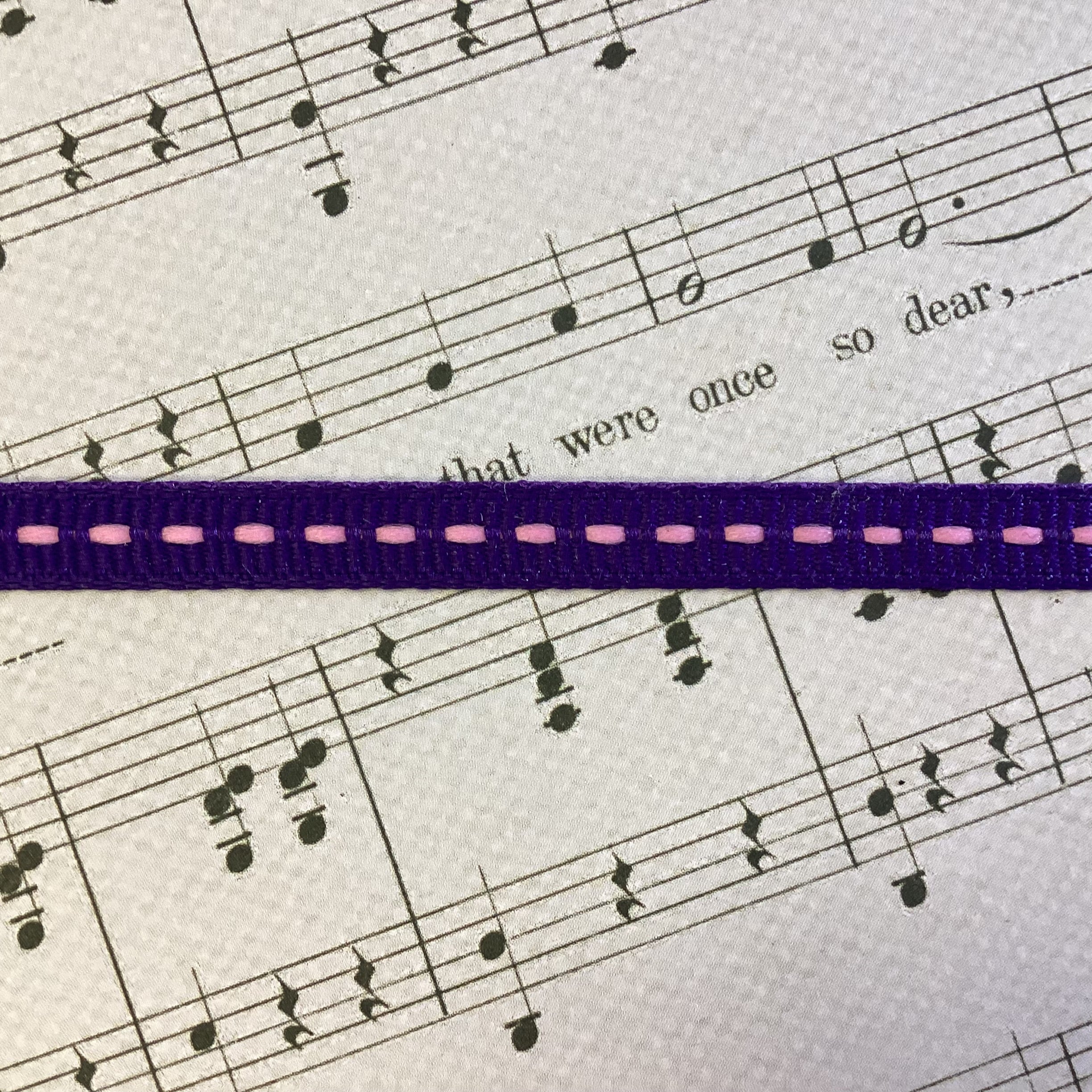 Creative Impressions 1/4&quot; STITCH RIBBON Grosgrain 1 yard yd