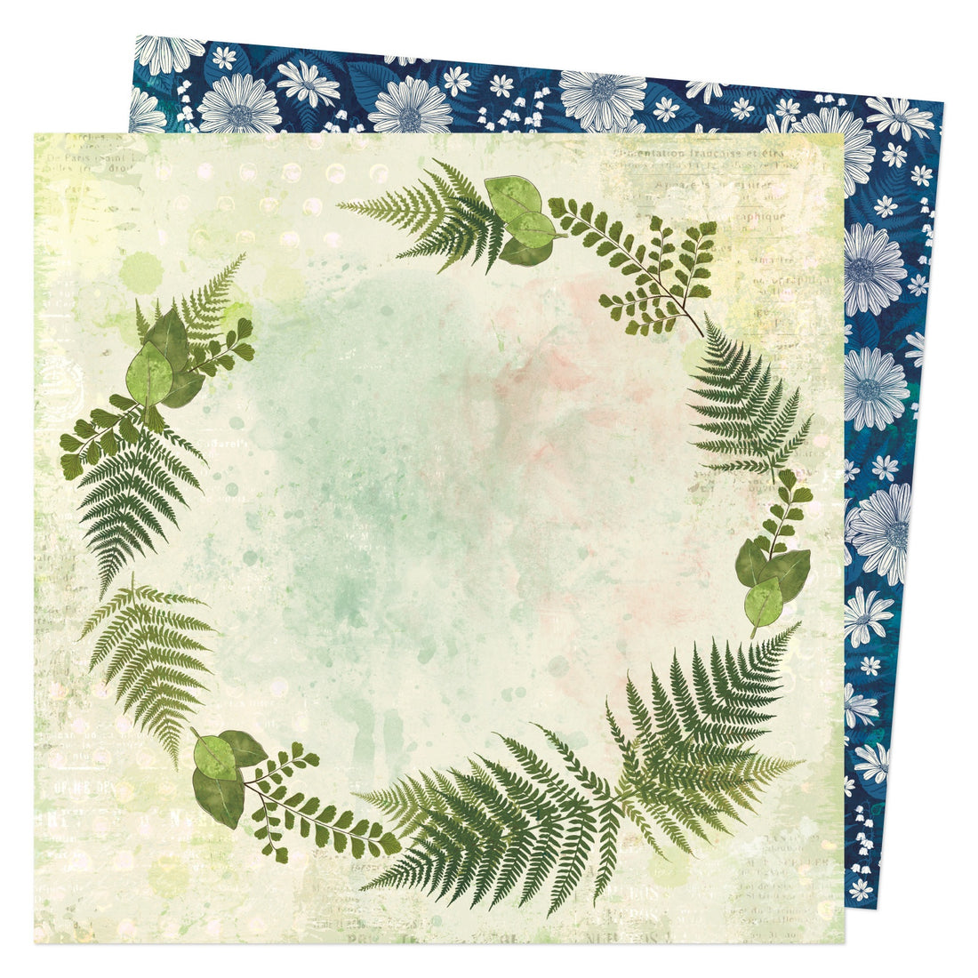 Vicki Boutin FERNWOOD GATHER 12"X12" Scrapbook Paper