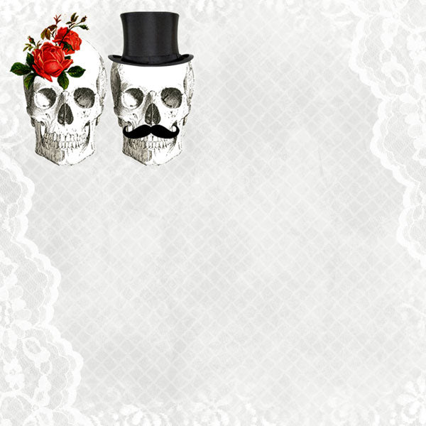 Scrapbook Customs DAY OF THE DEAD MEXICO Paper Pack 10pc