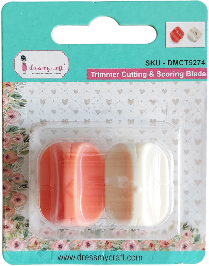 Dress My Craft TRIMMER CUTTING & SCORING BLADE 2pc