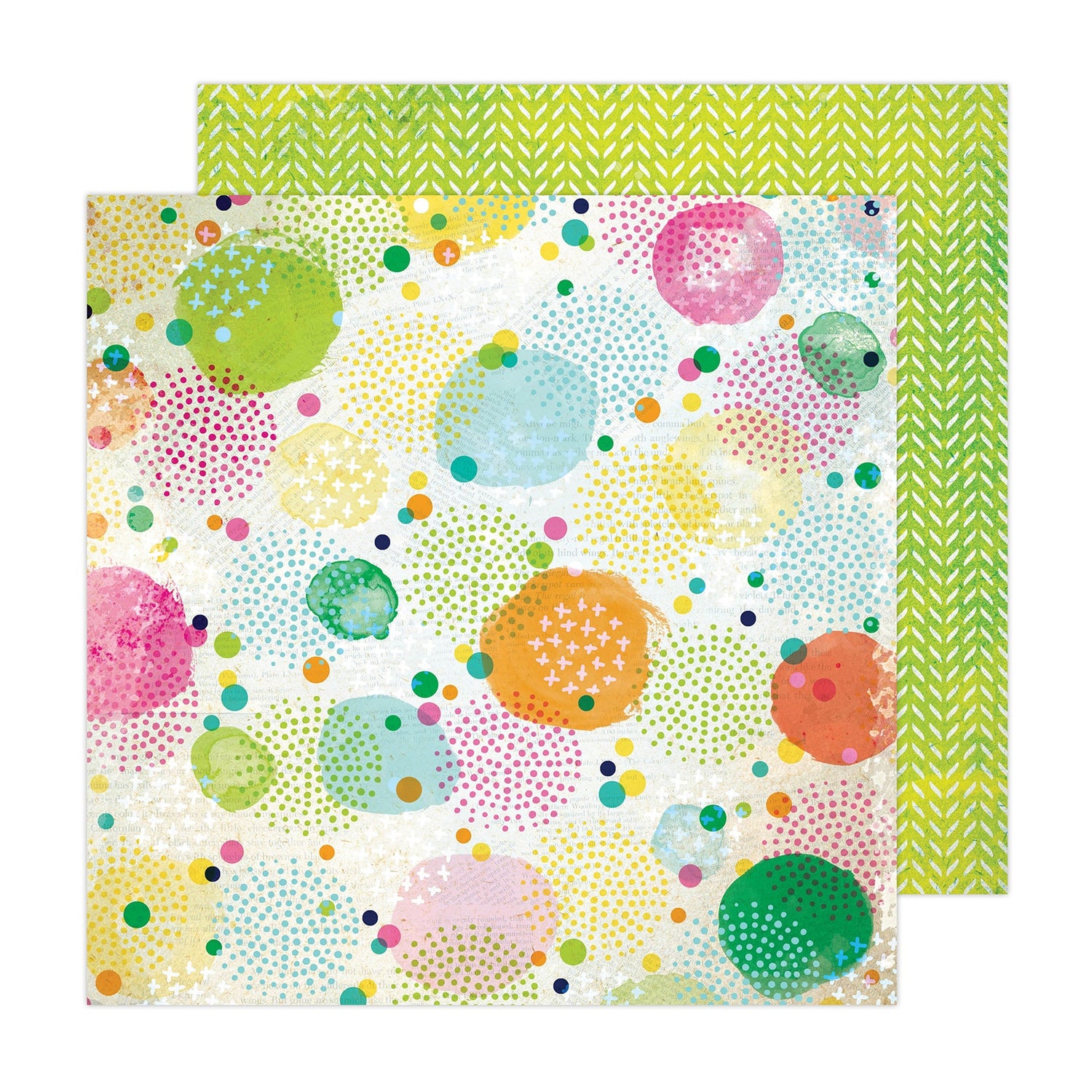 Vicki Boutin Sweet Rush MAKE YOUR MARK 12”X12” Scrapbook Paper