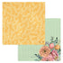 Bo Bunny Willow & Sage VINEYARD 12"X12" Scrapbook Paper