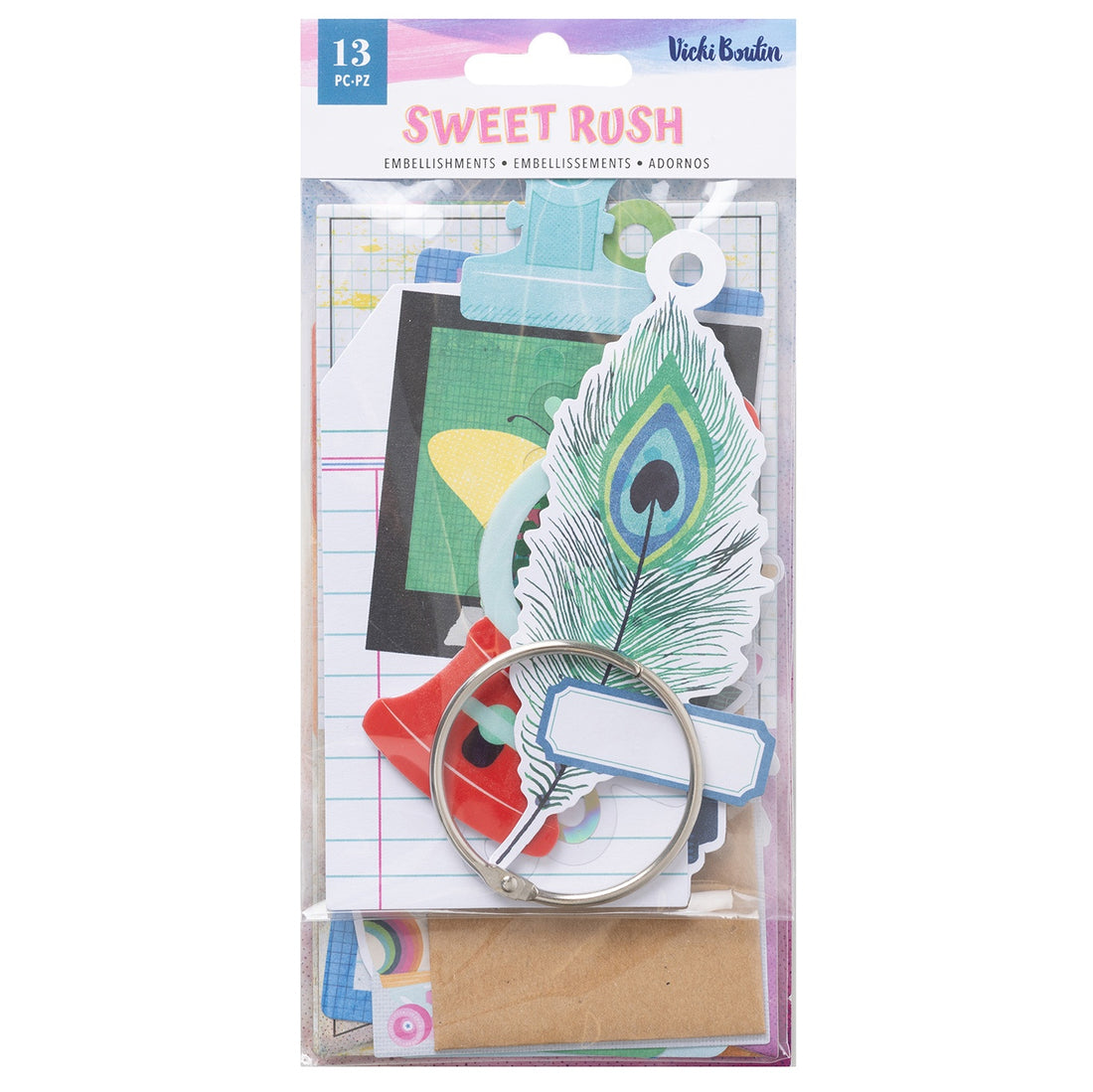 Vicki Boutin SWEET RUSH Embellishments Tags