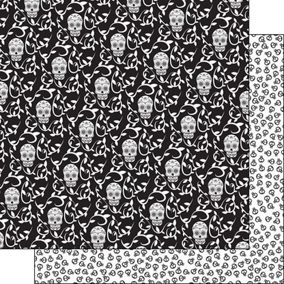 Scrapbook Customs DAY OF THE DEAD MEXICO Paper Pack 10pc