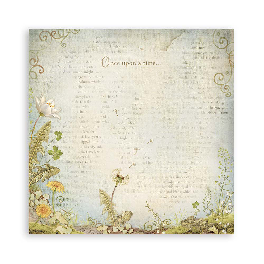 Stamperia HIDDEN GROVE MAXI PAD 12&quot;X12&quot; Scrapbook Paper Pack