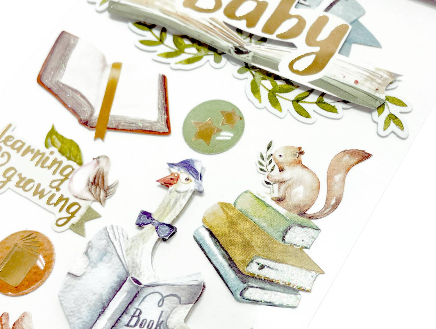 Paper House SWEET BABY 3D Scrapbook Sticker