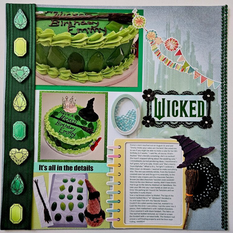 Paper House The Wizard Of Oz ENJOY THE JOURNEY 12"X12" Scrapbook Paper Pack