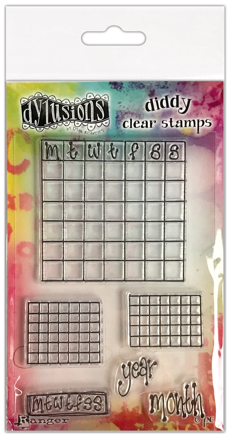 Ranger DYLUSIONS DIDDY Clear Acrylic Stamps