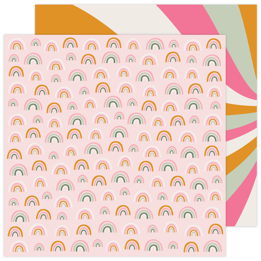 AC Jen Hadfield Stardust LUCKY CHARM 12"X12" Scrapbook Paper