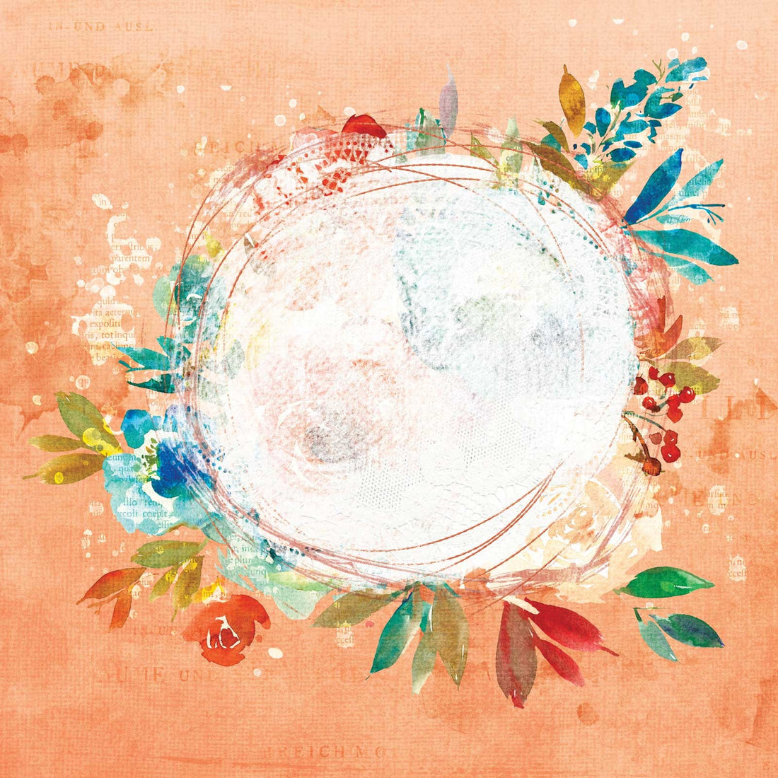 49 and Market ArtOptions ALENA DRAMATIC 12"X12" Scrapbook Paper