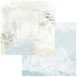 49 and Market Vintage Artistry Serenity TRANQUIL 12"X12" Scrapbook Paper