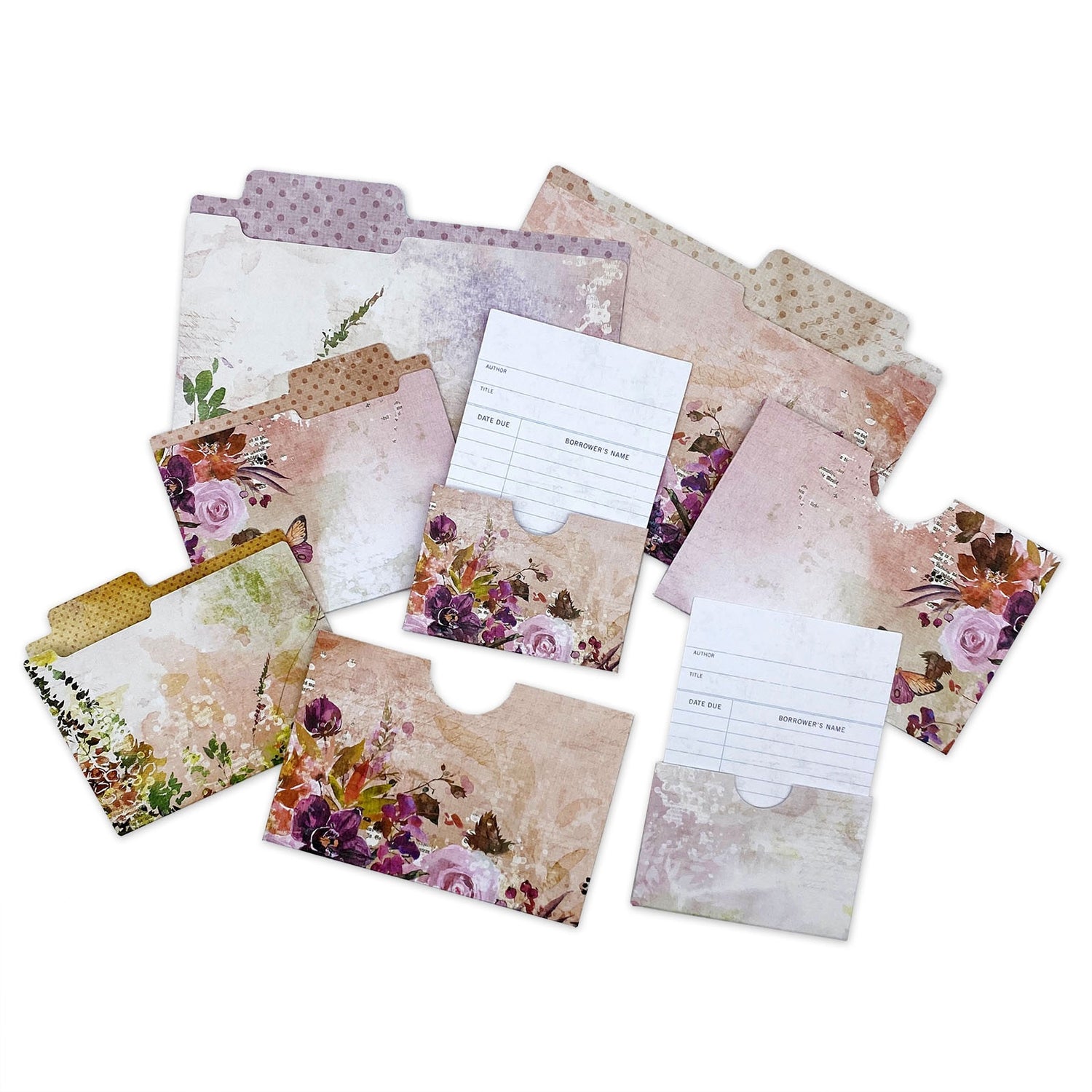 49 and Market ArtOptions Plum Grove ESSENTIAL FILE SET 10pc