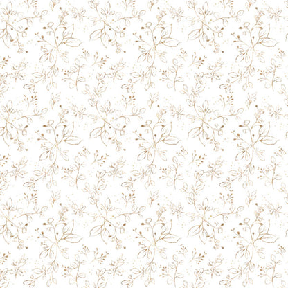 Scrapbook Customs EUCALYPTUS &amp; GOLD 12”X12” Paper Pack