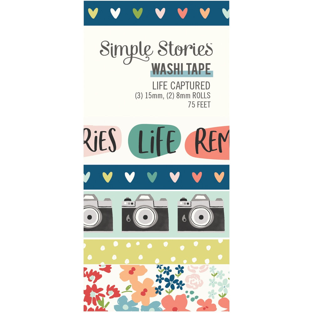 Simple Stories LIFE CAPTURED Dog Washi Tape.