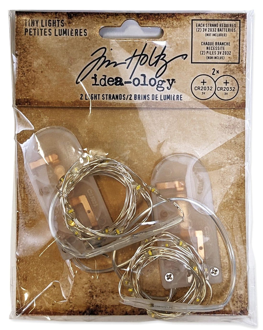 Tim Holtz Idea Ology TINY LIGHTS 2pc