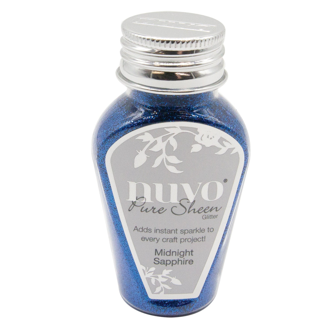 Nuvo Pure Sheen Glitter MIDNIGHT SAPPHIRE Bottle