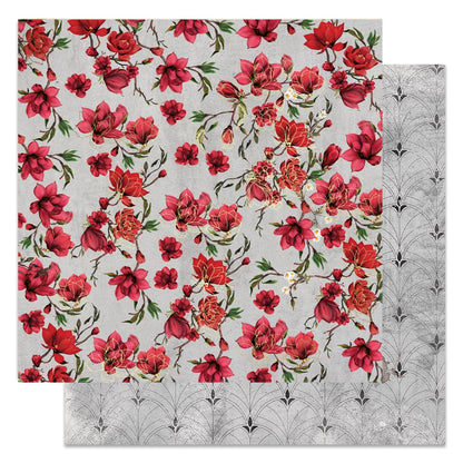 Prima MAGNOLIA ROUGE 12&quot;X12&quot; Scrapbook Paper Collection