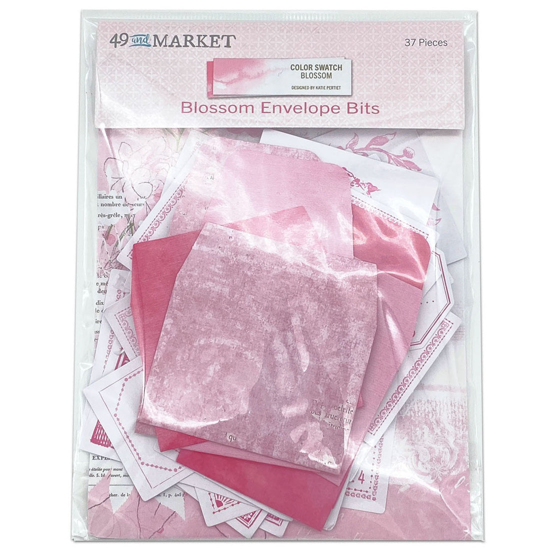 49 and Market Color Swatch BLOSSOM Envelope Bits 37pc