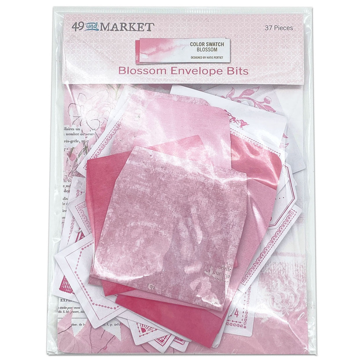 49 and Market Color Swatch BLOSSOM Envelope Bits 37pc