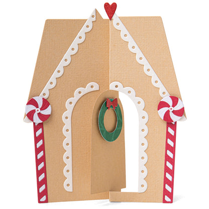 Sizzix Thinlits GINGERBREAD HOUSE Card Dies