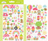 Doodlebug OVER THE RAINBOW Mini Icons 2 Sheets