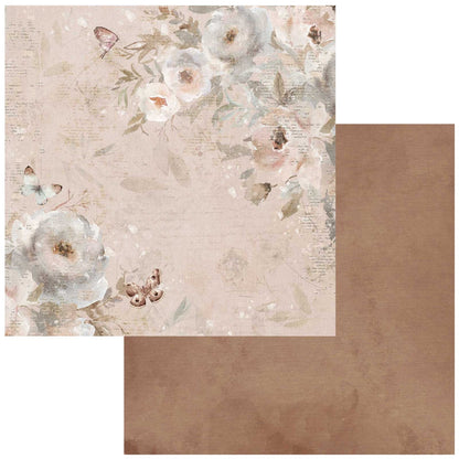 49 and Market Color Swatch TOAST PAPER 1 12”X12” Scrapbook Paper