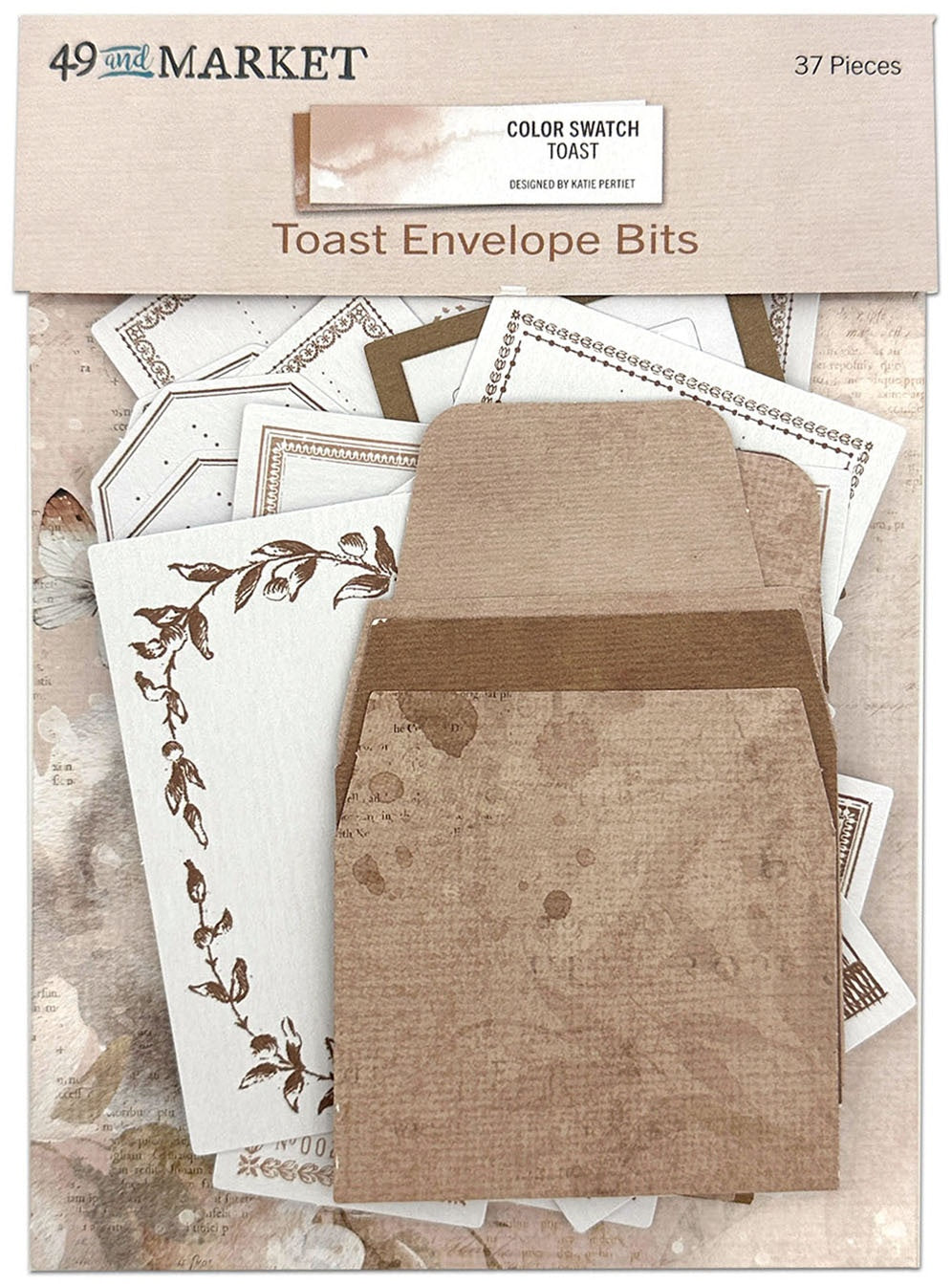49 and Market Color Swatch TOAST Envelope Bits 37pc