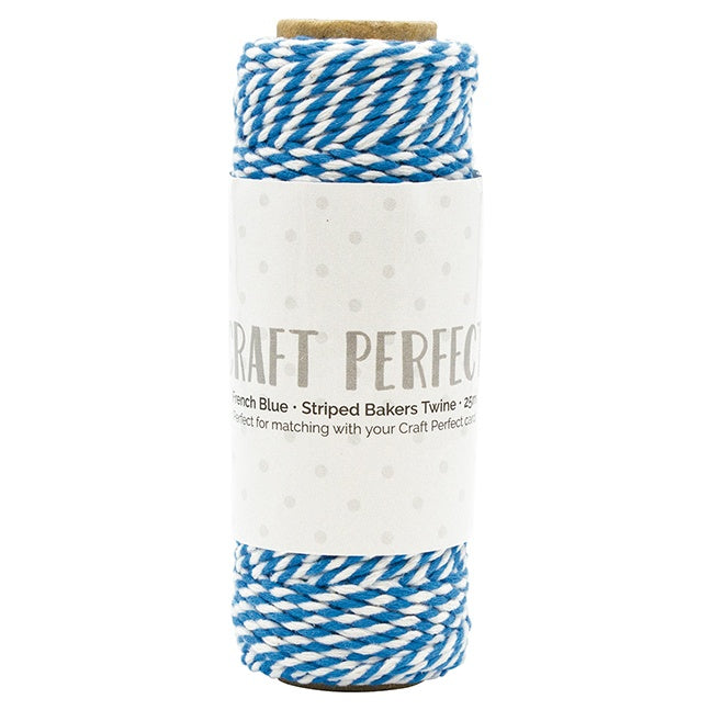 Craft Perfect STRIPED BAKERS TWINE 27yards