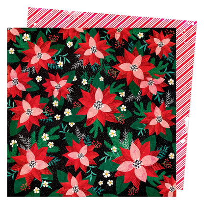 Vicki Boutin PEPPERMINT KISSES 12&quot;X12&quot; Scrapbook Paper