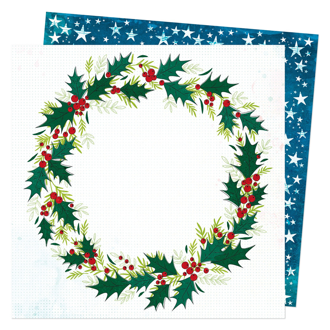 Vicki Boutin PEPPERMINT KISSES 12"X12" Scrapbook Paper