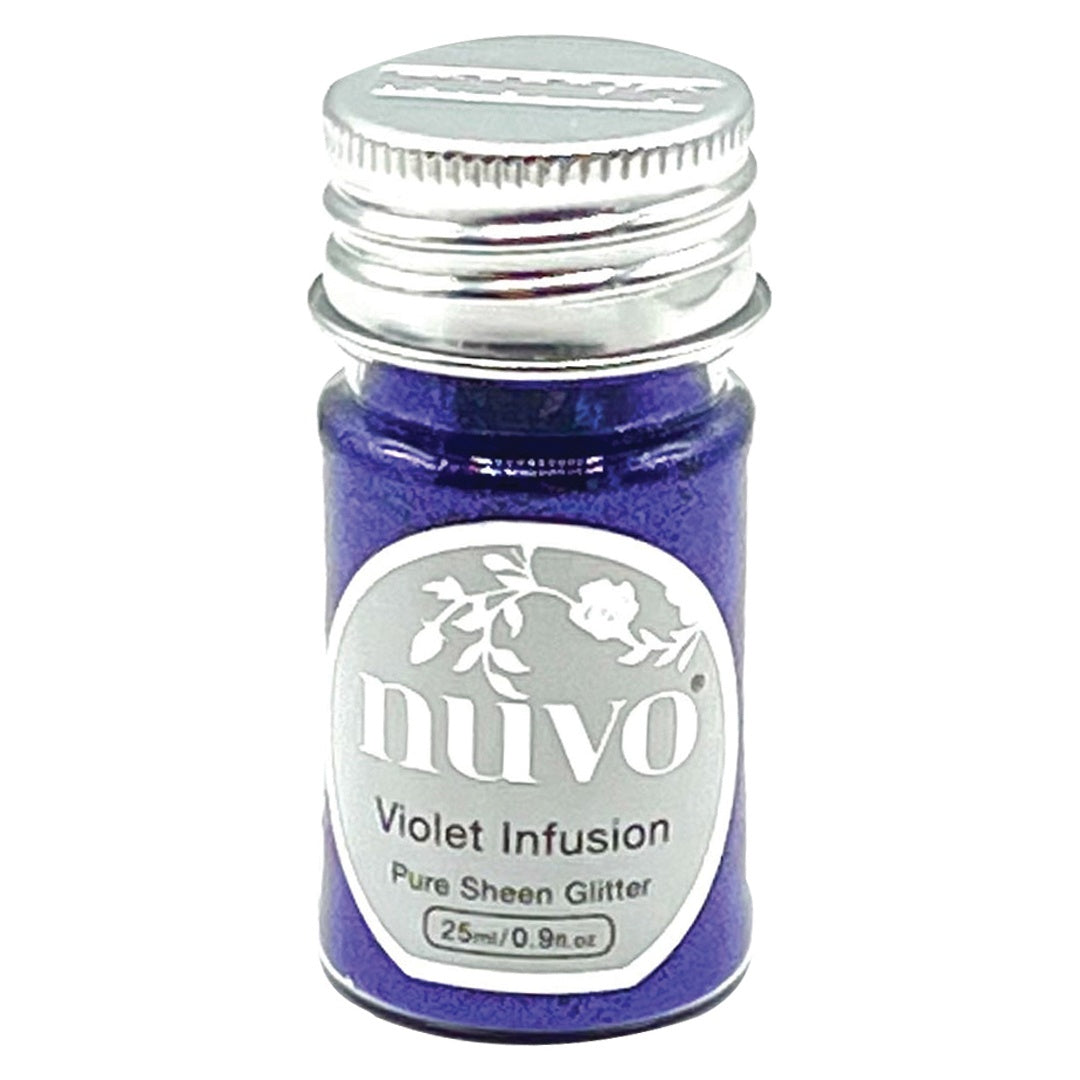 Nuvo Pure Sheen Glitter VIOLET INFUSION Bottle