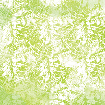 49 and Market Vintage Artistry SUNBURST ABASK IN PARADISE 12&quot;X12&quot; Scrapbook Paper