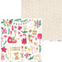 P13 SANTAS WORKSHOP 07 12"X12" Scrapbook Paper 1 Sheet