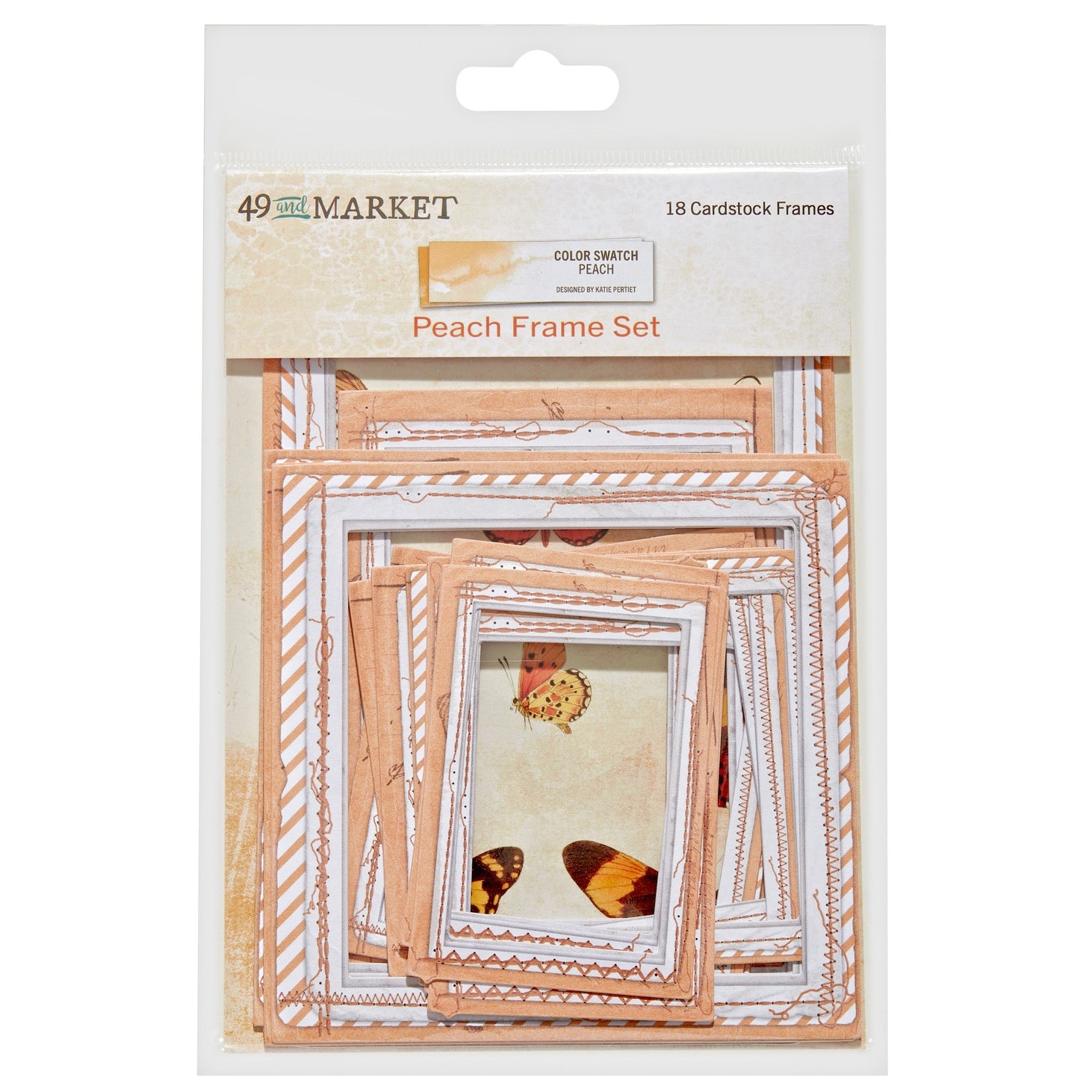 49 and Market Color Swatch PEACH FRAME SET 18pc