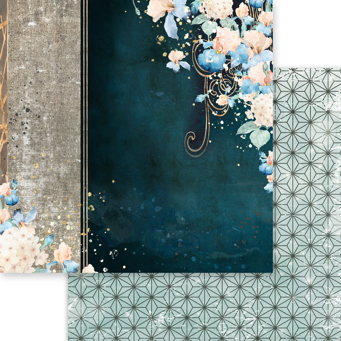 Asuka Studio MOON BUNNY DREAM SPECIAL DAY 12X12 Scrapbook Paper