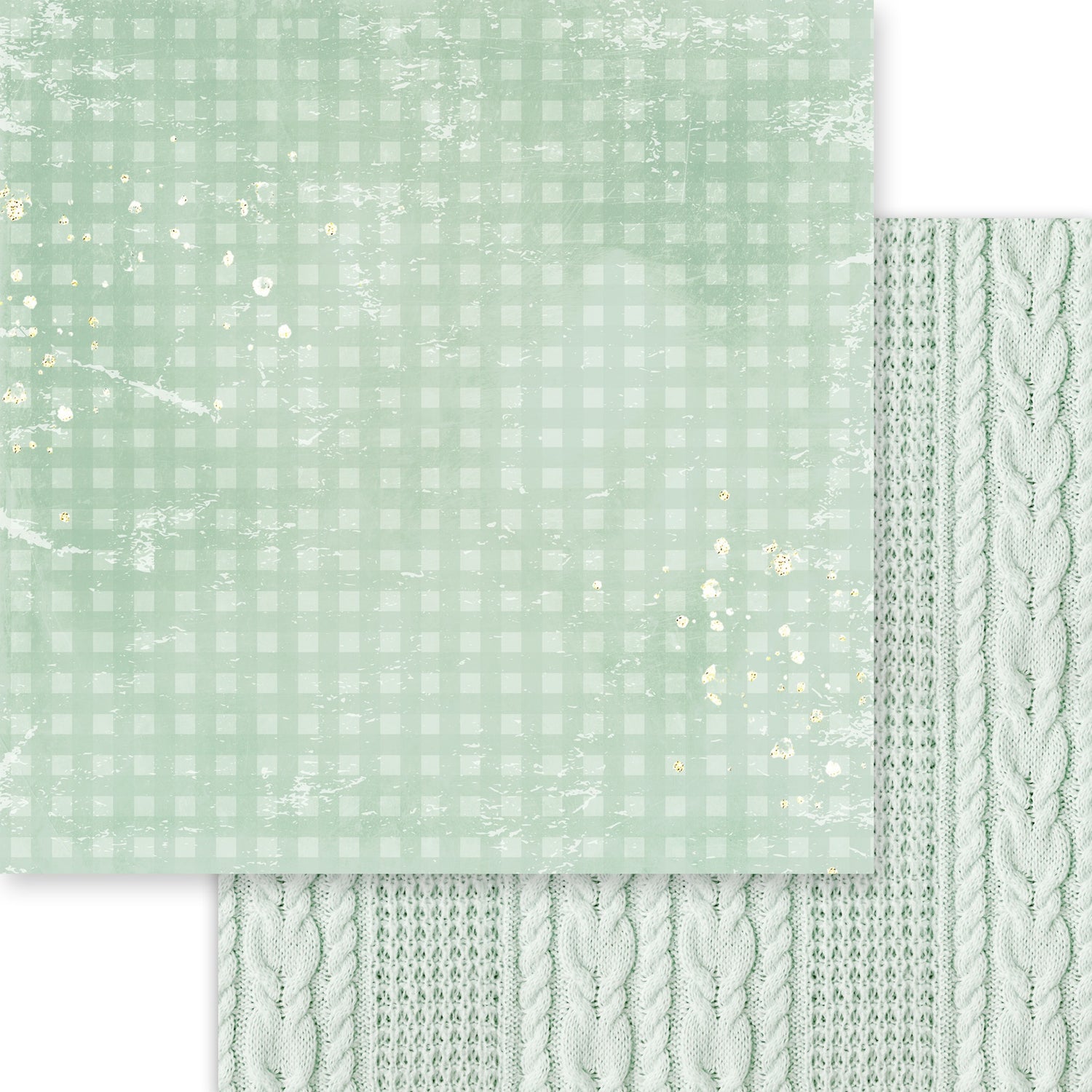 Asuka Studio GINGHAM LOVE 2 12”X12” Collection Paper Pack