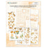 49 and Market Color Swatch PEACH RUB-ON TRANSFER SET Rubon