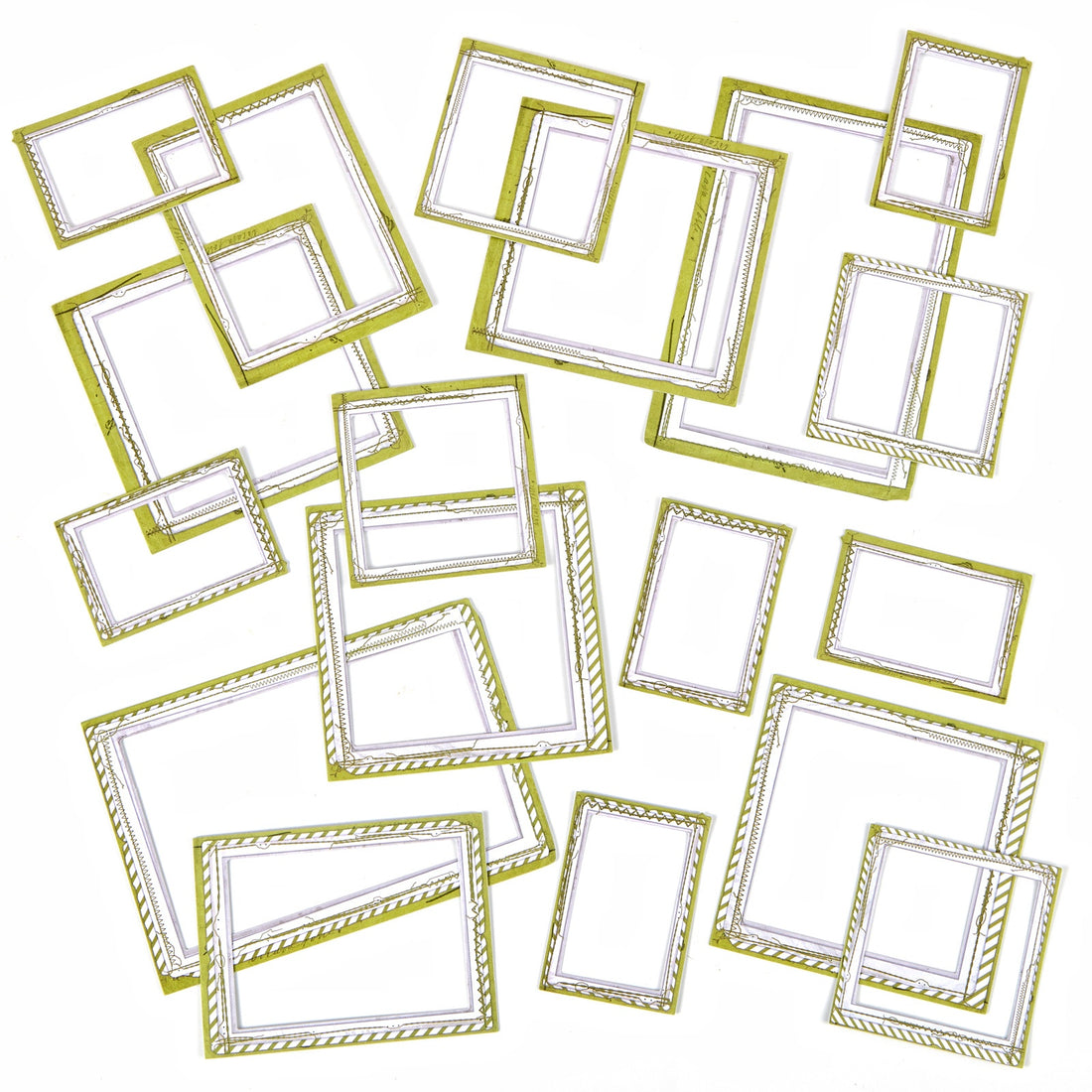 49 and Market Color Swatch GROVE FRAME SET 18pc