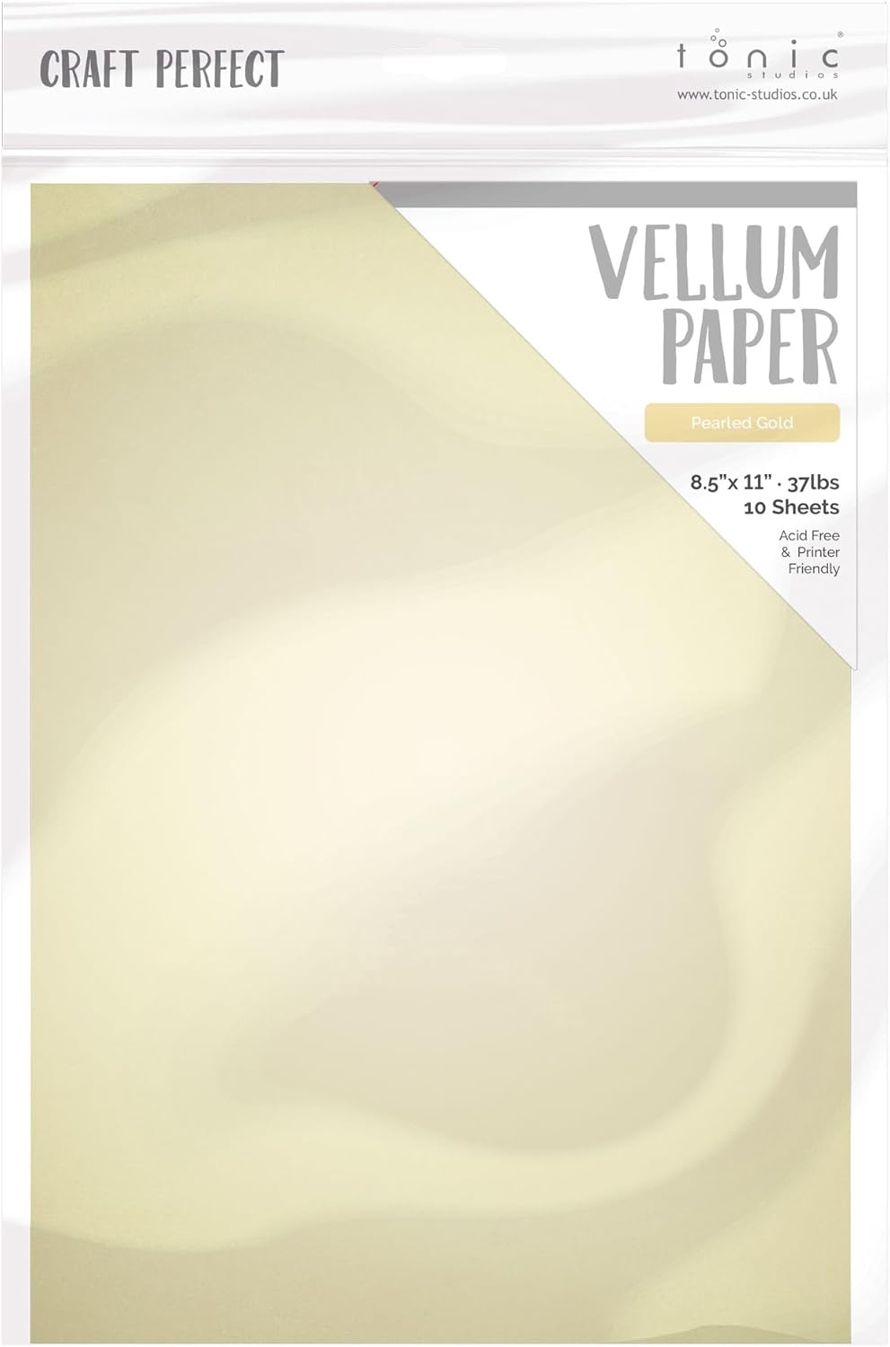 Craft Perfect VELLUM PAPER 8.5”X11” Sheets